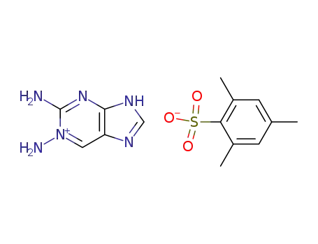 1,2-diaminopurinium mesitylenesulphonate