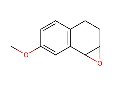Molecular Structure of 63320-02-5 (6-METHOXY-1A,2,3,7B-TETRAHYDRO-1-OXA-CYCLOPROPA[A]NAPHTHALENE)