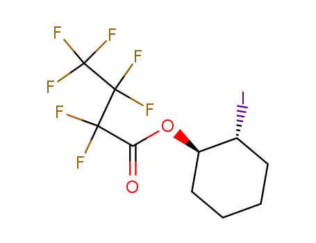 trans-2-iodocyclohexyl heptafluorobutyrate