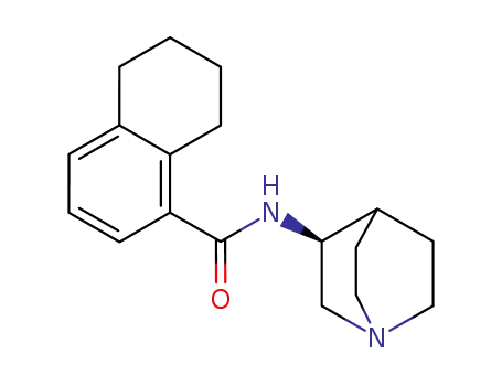 N-<(S)-1-azabicyclo<2.2.2>oct-3-yl>-5,6,7,8-tetrahydronaphthalene-1-carboxamide