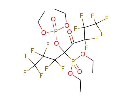 1-(diethoxyphosphinyl)heptafluoro-1-(heptafluorobutyryl)butyl diethyl phosphate