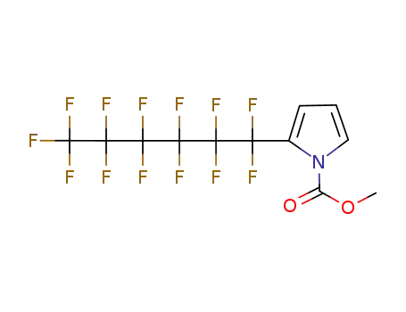 methyl 2-(tridecafluorohexyl)pyrrole-1-carboxylate