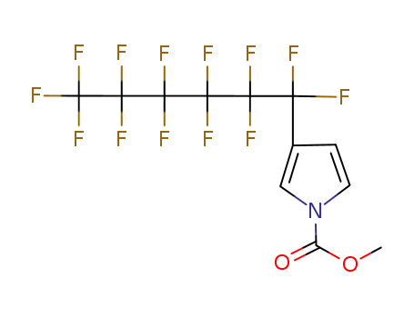 methyl 3-(tridecafluorohexyl)pyrrole-1-carboxylate
