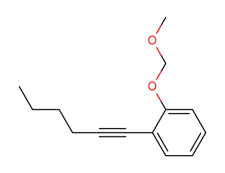 1-hexynyl-2-(methoxymethoxy)benzene