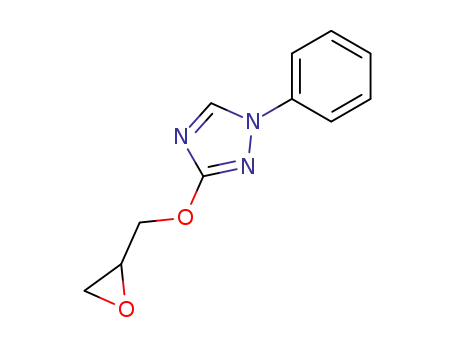 1-fenylo-3-(2,3-epoksypropoksy)-1,2,4-triazol