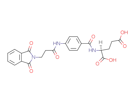 N-{4-[(N,N-phthaloyl-β-alanyl)-amino]-benzoyl}-L-glutamic acid