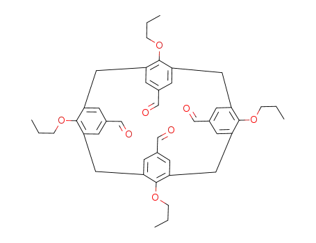 5,11,17,23-Tetraformyl-25,26,27,28-tetrapropoxycalix[4]arene