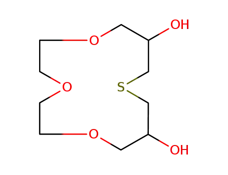 9,13-dihydroxy-1,4,7-trioxa-11-thiacyclotetradecane