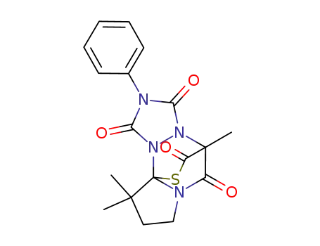 9-phenyl-1-thia-3,7,7-trimethyl-octahydro-4a,7b,9,10a-tetraaza-ethano-as-indacen-2,4,8,10-tetraone