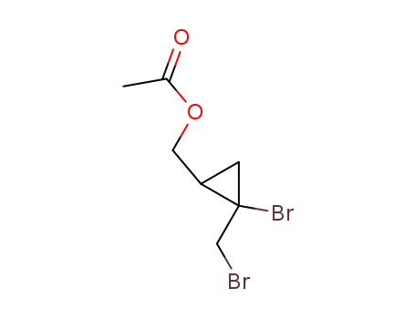 cis/trans-1-acetoxymethyl-2-bromo-2-(bromomethyl)cyclopropane