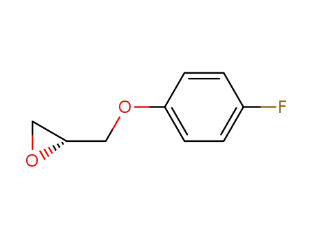 Molecular Structure of 104605-97-2 ((R)-2-((4-FLUOROPHENOXY)METHYL)OXIRANE)
