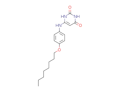 6-(4-octyloxy-phenylamino)-1H-pyrimidine-2,4-dione