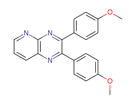 2,3-bis(p-methoxyphenyl)pyrido<2,3-b>pyrazine