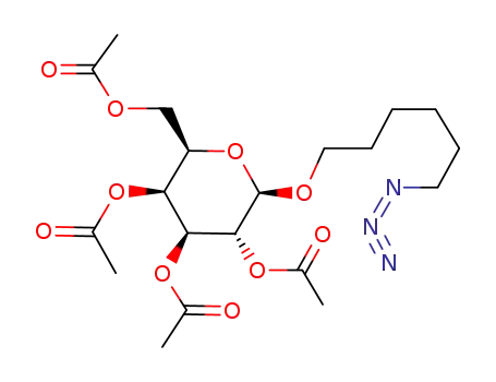 6-azidohexyl 2,3,4,6-tetra-O-acetyl-β-D-galactopyranoside