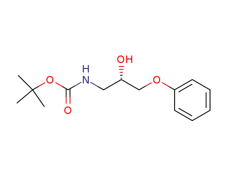 ((S)-2-hydroxy-3-phenoxypropyl)carbamic acid tert-butyl ester