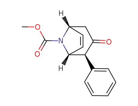 methyl 3-oxo-2α-phenyl-8-azabicyclo[3.2.1]oct-6-ene-8-carboxylate