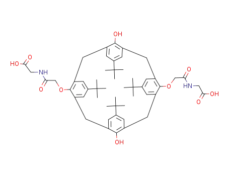 5,11,17,23-tetra-tert-butyl-25,27-dihydroxy-26,28-bis(glycyl-carbonylmethoxy)calix[4]arene