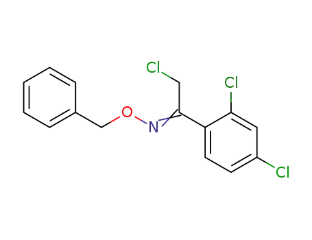 1-(benzyloxyimino)-2-chloro-1-(2,4-dichlorophenyl)ethane