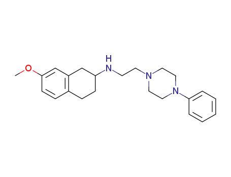 (7-methoxy-1,2,3,4-tetrahydro-naphthalen-2-yl)-[2-(4-phenyl-piperazin-1-yl)-ethyl]-amine