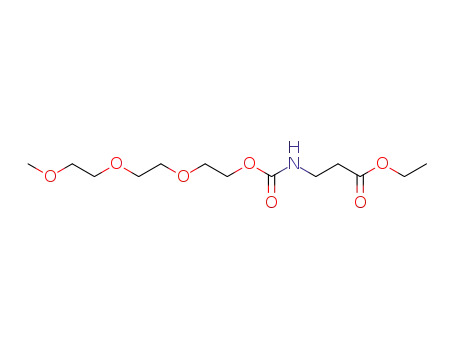 3-{2-[2-(2-methoxy-ethoxy)-ethoxy]-ethoxycarbonylamino}-propionic acid ethyl ester