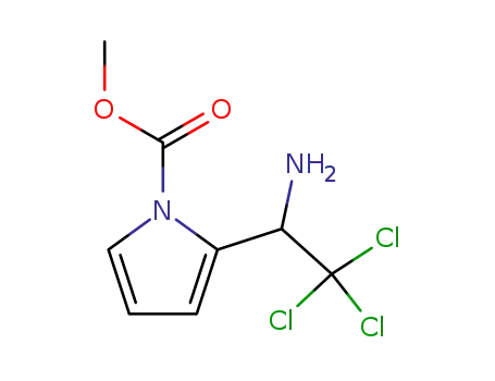 1-(1-carbomethoxy-pyrrol-2-yl)-2,2,2-trichloroethylamine