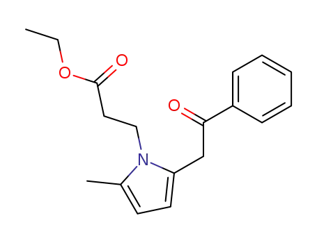 ethyl 2-(2-oxophenylethyl)-5-methyl(pyrrol-1-yl)propionate
