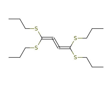 1,1,4,4-tetrakis-propylsulfanyl-buta-1,2,3-triene