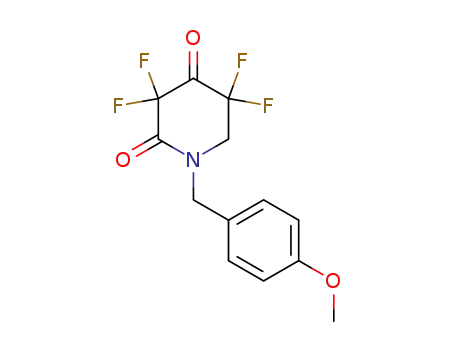 3,3,5,5-tetrafluoro-1-(4-methoxy-benzyl)-piperidine-2,4-dione