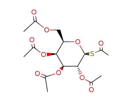 2,3,4,6-tetra-O-acetyl-1S-acetyl-1-thio-β-D-galactopyranose