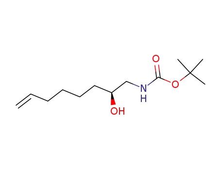((S)-2-hydroxyoct-7-enyl)carbamic acid tert-butyl ester