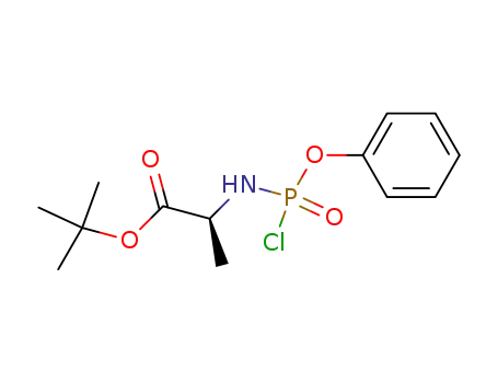 phenyl (tert-butyloxy-L-alaninyl)phosphorochloridate