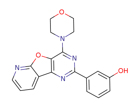 3-(4-(4-morpholinyl)pyrido[3',2':4,5]furo[3,2-d]pyrimidin-2-yl)phenol