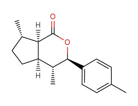 (3R,4R,4aR,7S,7aR)-4,7-dimethyl-3-(4-methylphenyl)hexahydrocyclopenta[c]pyran-1(3H)-one