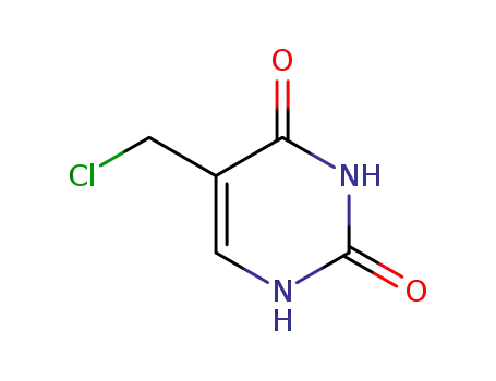 Molecular Structure of 3590-48-5 (5-(CHLOROMETHYL)URACIL)