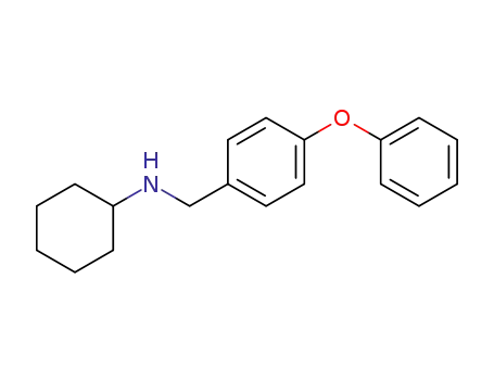 N-cyclohexyl-N-(4-phenoxybenzyl)amine