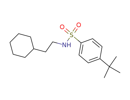 4-(tert-butyl)-N-(2-cyclohexylethyl)benzenesulfonamide
