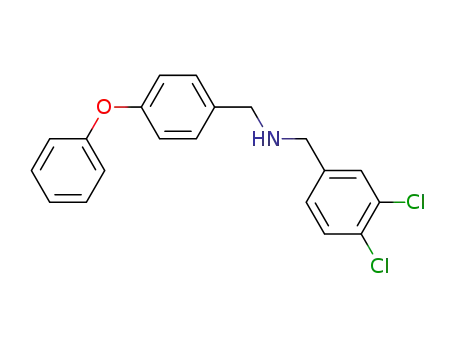 N-(3,4-dichlorobenzyl)-N-(4-phenoxybenzyl)amine