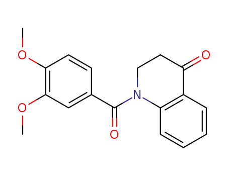 1-(3,4-dimethoxybenzoyl)-2,3-dihydroquinolin-4(1H)-one