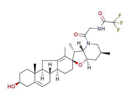N-(N'-trifluoroacetylglycyl)cyclopamine