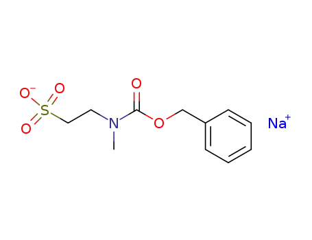 2-[[(benzyloxy)carbonyl](methyl)amino]-ethane-1-sulfonic acid, sodium salt