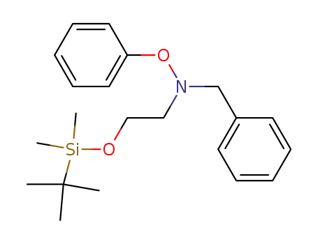 N-(2-tert-Butyldimethylsiloxy)ethyl-N-(4-phenoxy)benzylamine