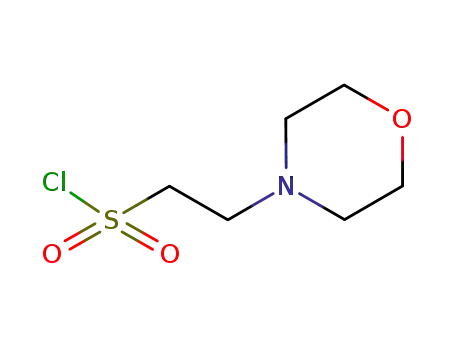 Molecular Structure of 103654-84-8 (2-Morpholin-4-yl-ethanesulfonyl chloride)