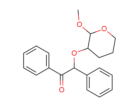 benzoin 2-methoxy-tetrahydropyranyl ether