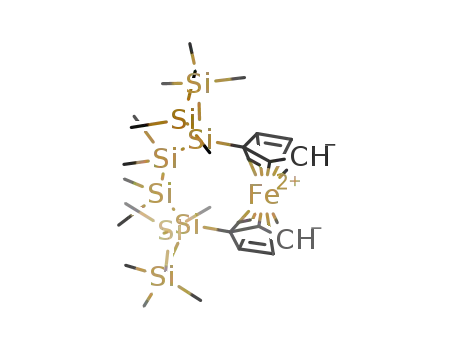 1,1'-ansa-[1,1,4,4-tetrakis(trimethylsilyl)-2,2,3,3-tetramethyltetrasilanylene]ferrocene