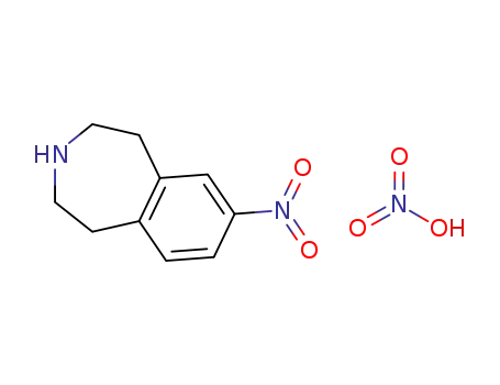7-nitro-2,3,4,5-tetrahydro-1H-benzo[d]azepine nitrate salt