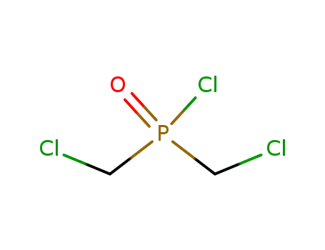 Molecular Structure of 13482-64-9 (bis(chloromethyl)phosphinic chloride)
