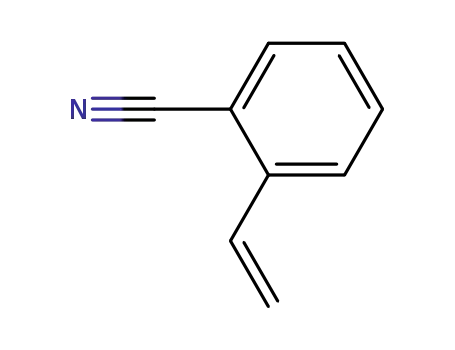Molecular Structure of 34560-28-6 (Benzonitrile, 2-ethenyl-)