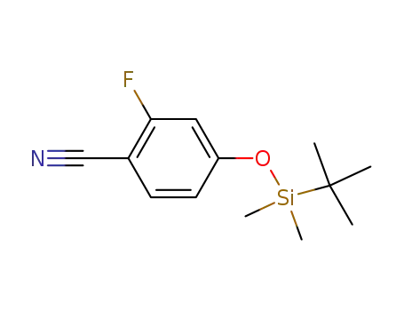 4-((tert-butyldimethylsilyl)oxy)-2-fluorobenzonitrile