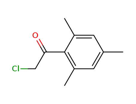 Molecular Structure of 50690-12-5 (2-CHLORO-1-(2,4,6-TRIMETHYL-PHENYL)-ETHANONE)
