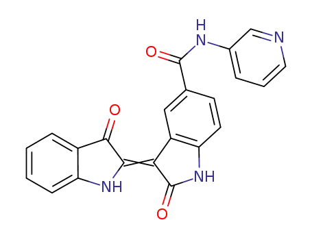5-[N-(pyridin-3-yl)aminocarbonyl]indirubin